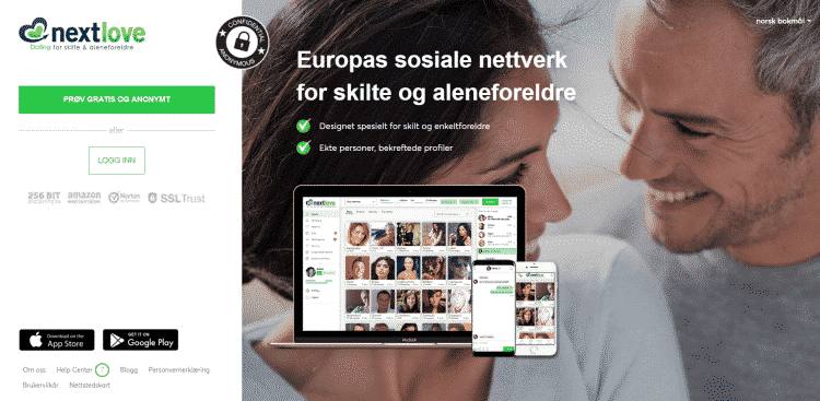 Nextlove – Dating for skilte og aleneforeldre.