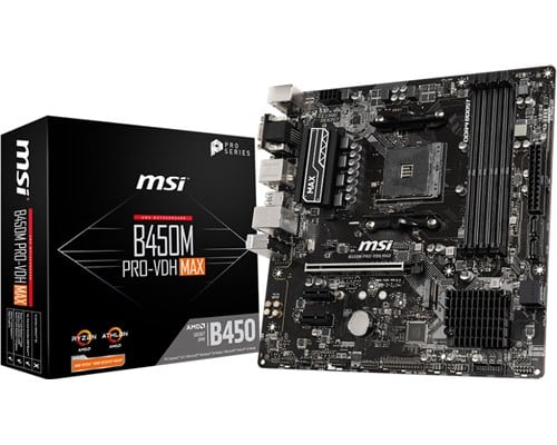 Msi b550m pro vdh обзор