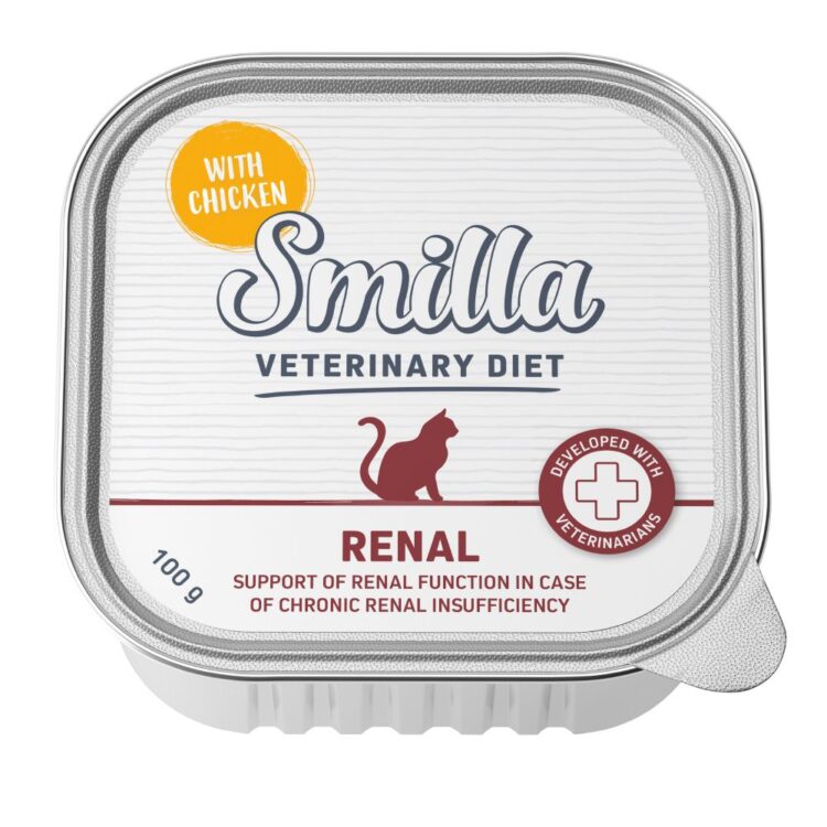 Smilla Veterinary Diet Renal 8 x 100 g Okse