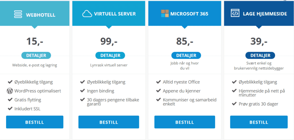 PRO ISP er en kjent leverandører av webhotell og domener