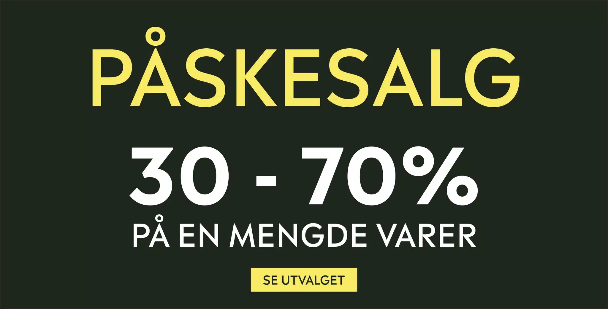 The Basic Shop PÅSKESALG! 30-70% PÅ EN MENGDE VARER!