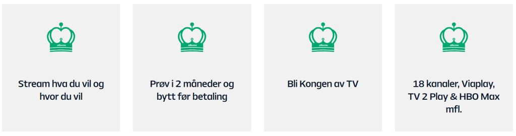 Allente gratis de 2 første månedene uten å betale