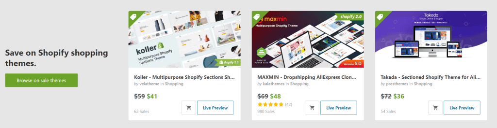 Finn Shopify Nettbutik Tema På Envato marked