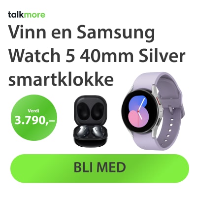 Vinn en smartwatch verdi kr 3790 kr