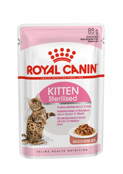 Royal Canin Kitten Sterilised Gravy 12 x 85g
