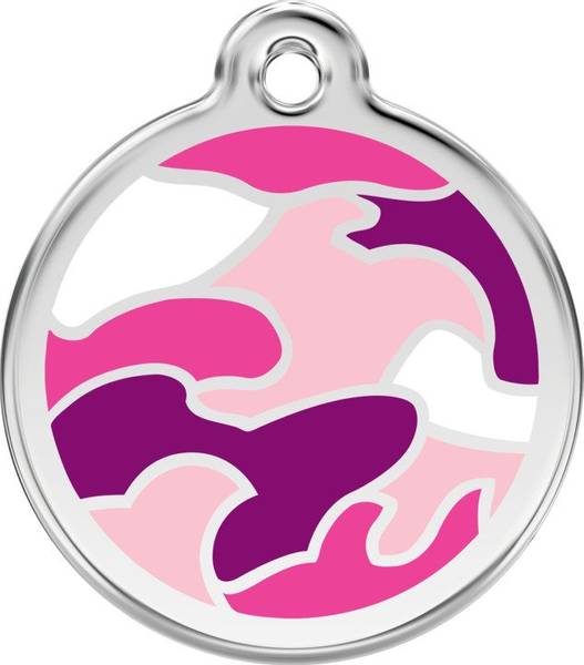 ID-brikke Rosa Kamuflasje