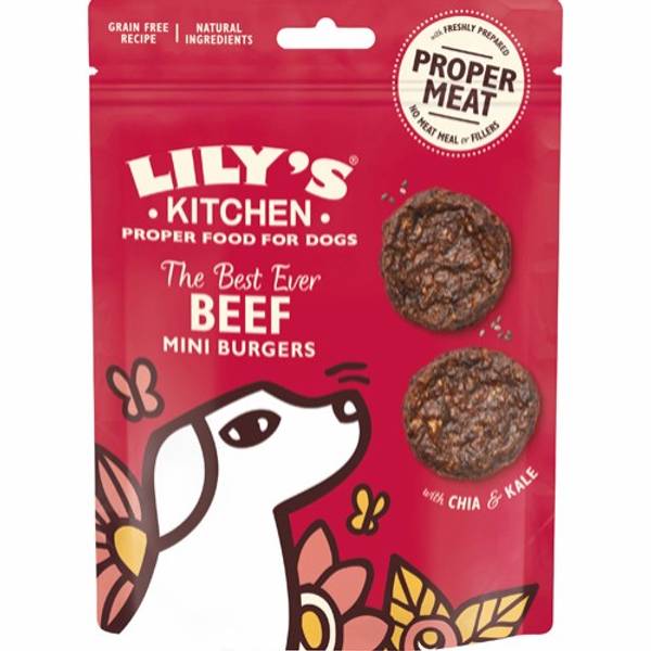 Best ever Beef mini burgers - hundesnacks