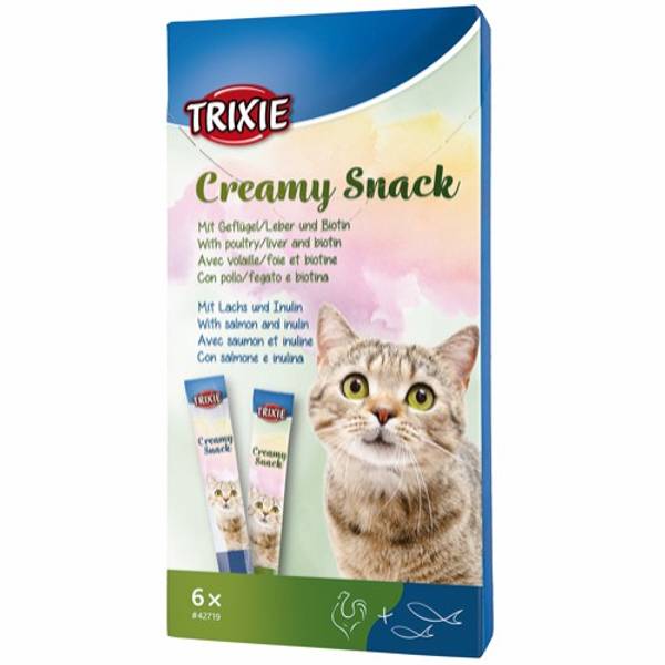 6pk creamy kattesnacks