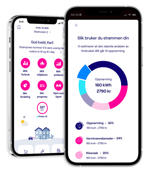 Få full kontroll, tips og innsikt fra strømleverandøren