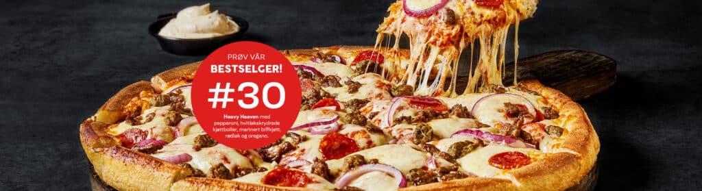 Peppes Pizza Rabattkode på valgfri stor Pizza