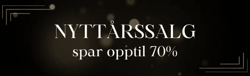 Amor januar salg med opptil 70% i rabatt