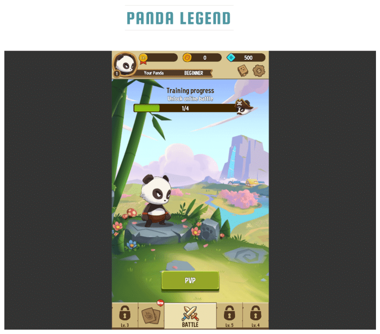Panda Legend er et uformelt puslespill