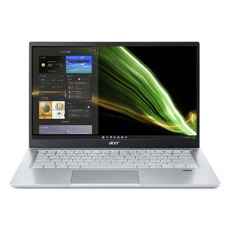 Acer Swift 3 Ultratynn bærbar PC | SF314-511 | Sølv