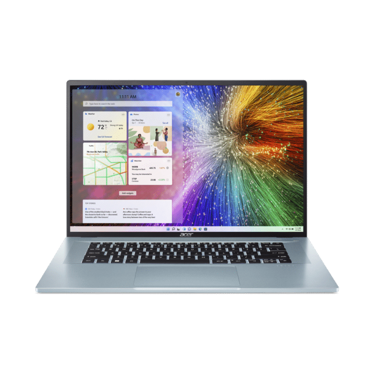 Acer Swift Edge OLED  Ultratynn bærbar PC | SFA16-41 | Blå