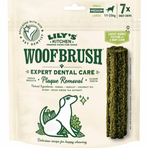 WoofBrush Dental care Medium x 7 stk