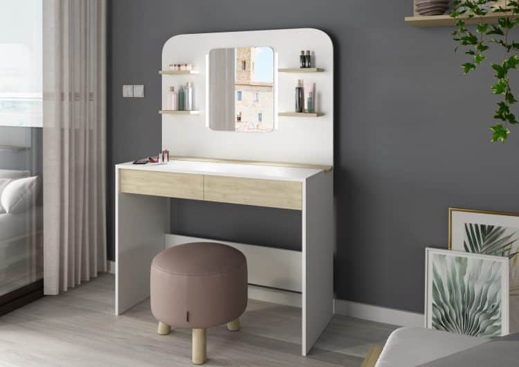 Sminkebord Secret med LED-LYS