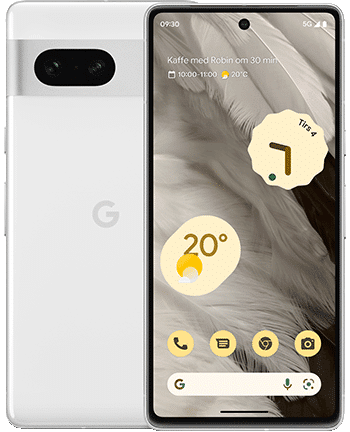 Google Pixel 7 256GB Snow (Betal nå - med abonnement)