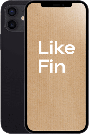 Apple iPhone 12 128GB LikeFin Svart