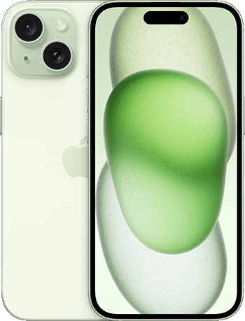 Apple iPhone 15 256 GB Grønn (Betal nå - med abonnement)
