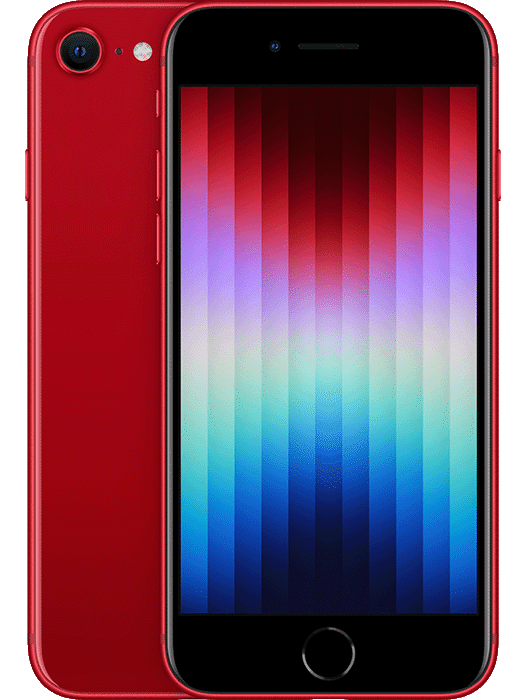 Apple iPhone SE (3rd) 256GB Product Red (Betal nå - med abonnement)
