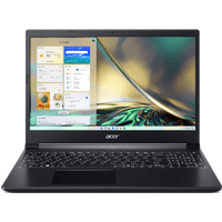 Acer Aspire 7 Bærbar PC | A715-43G | Svart