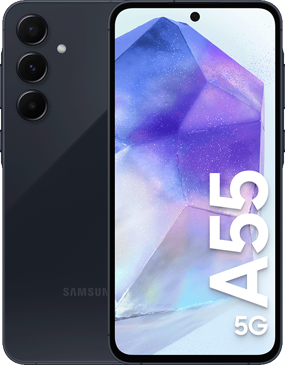 Samsung Galaxy A55 (128 GB) Black (Betal nå - med abonnement)