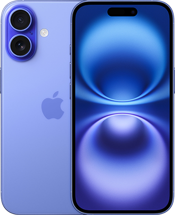 Apple iPhone 16 256 GB Ultramarin (Betal nå - med abonnement)