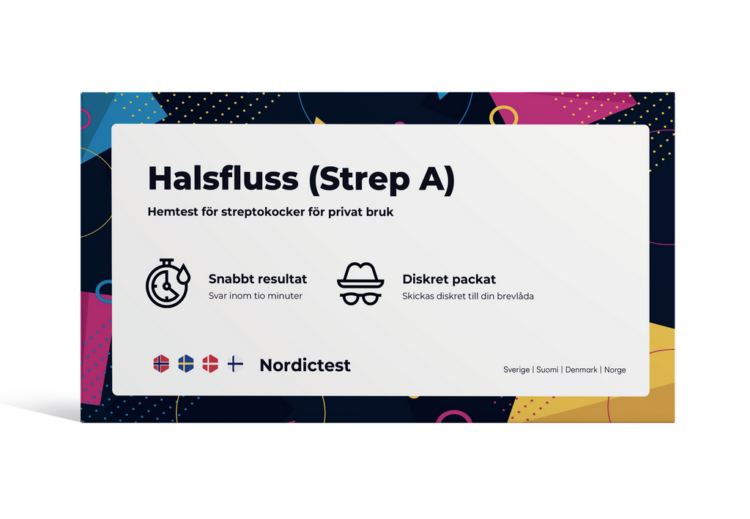 Hjemmetest for halsbetennelse 3-pak