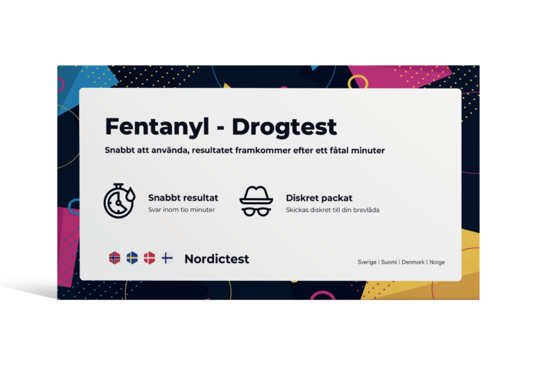 Legemiddeltest for privat bruk - Enkel å bruke og CE-merket (Fentanyl)