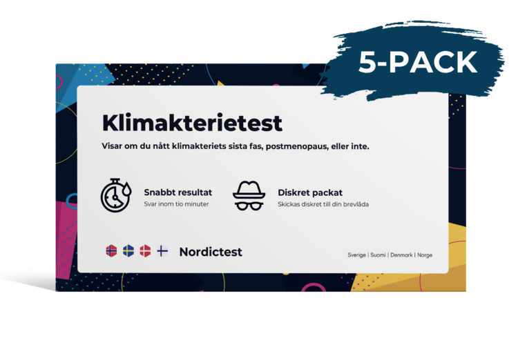 Klimakterietest 5-pack