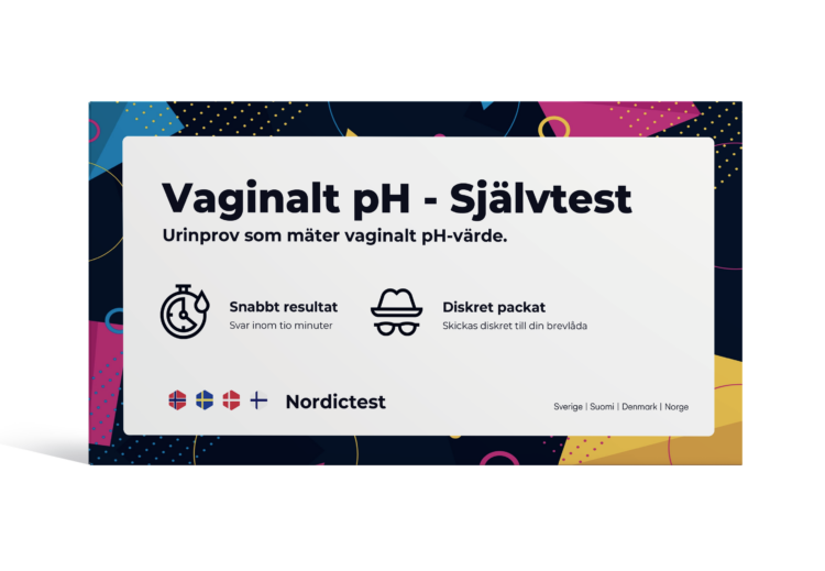 Vaginalt pH - Rask test for hjemmebruk