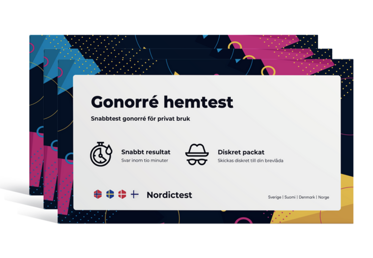 Gonoré hurtigtest 3-pakning