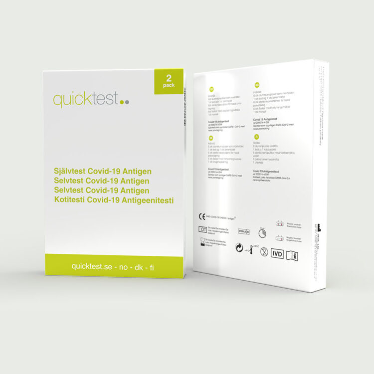 Covid19 Antigentest (2-pack)