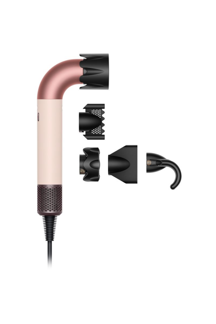 Dyson Nye Dyson Supersonic r™ hårføner - Straight+Wavy (Ceramic Pink/Rose Gold)