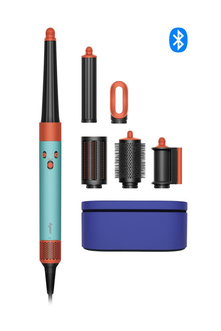 Dyson Airwrap i.d.™ multi-styler og hårføner - Straight+Wavy (Ceramic Patina/Topaz)