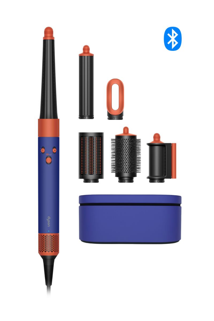 Dyson Airwrap i.d.™ multi-styler og hårføner - Straight+Wavy (Vinca Blue/Topaz)