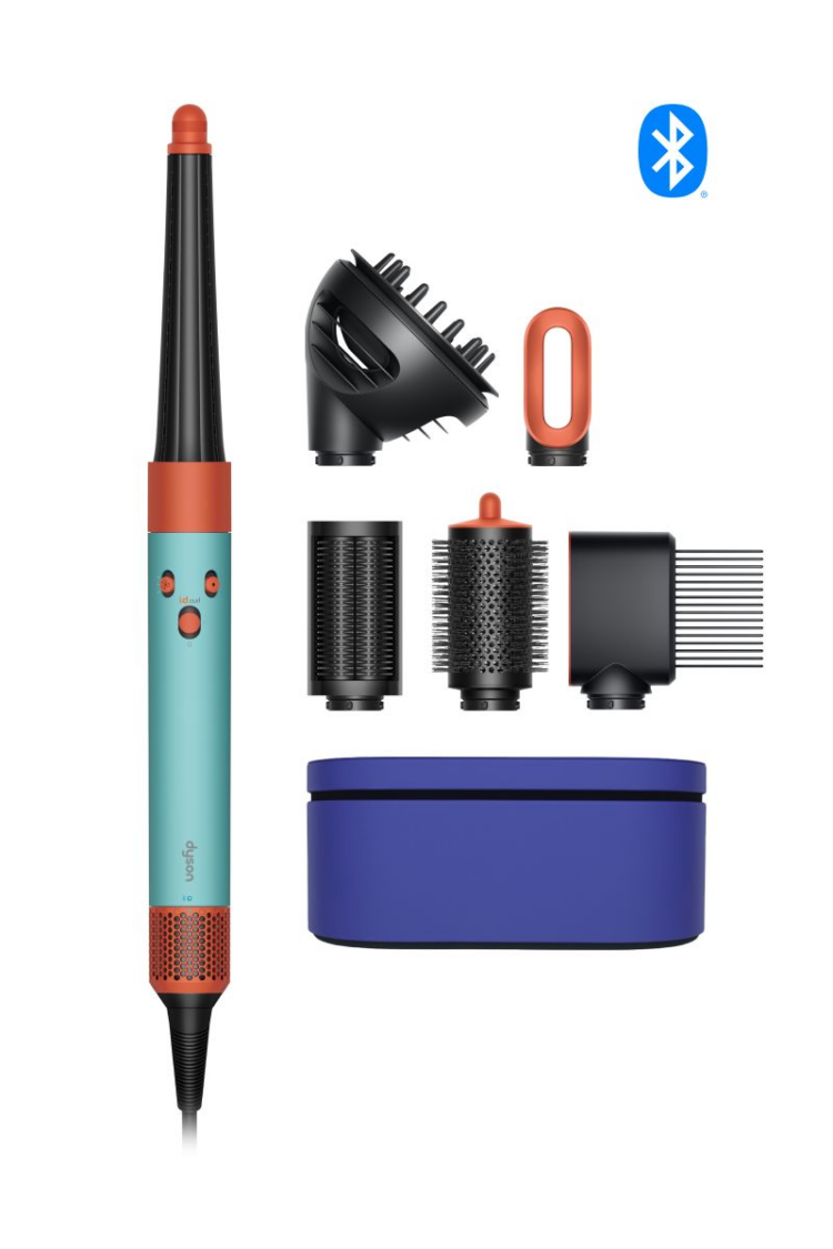 Dyson Airwrap i.d.™ multi-styler og hårføner - Curly+Coily (Ceramic Patina/Topaz)