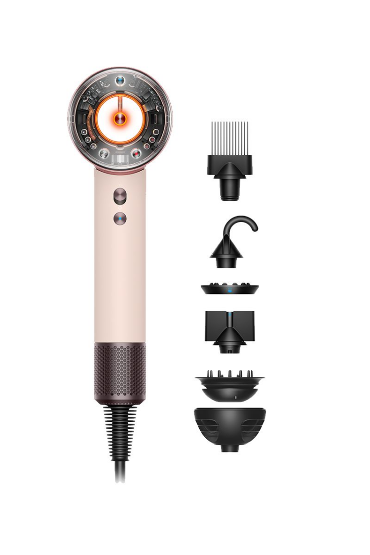 Dyson Supersonic Nural™ hårføner - Curly+Coily (Ceramic Pink/Rose Gold)